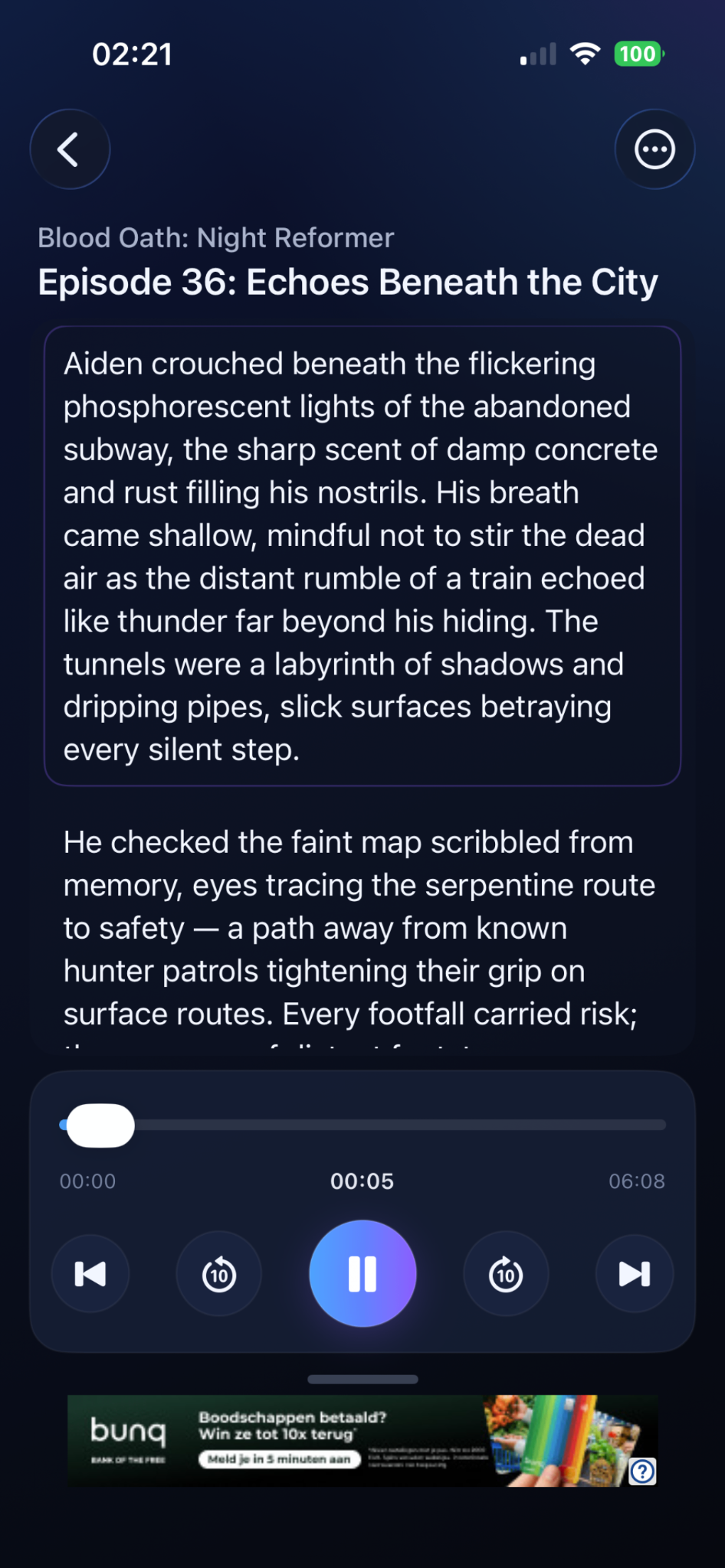 Reader Screen